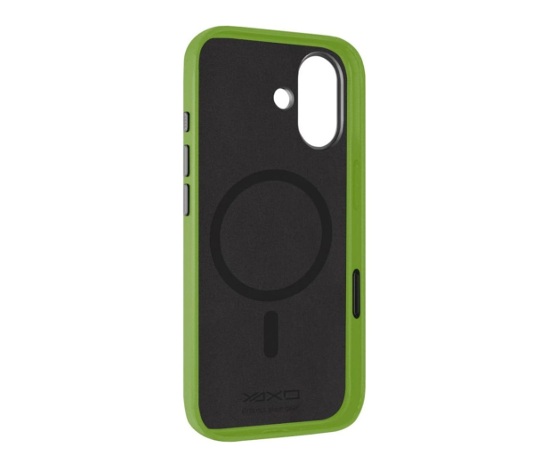YAXO Leather Gear Slim Case MagSafe iPhone 17 Tropic Green - 1455886 - zdjęcie 3